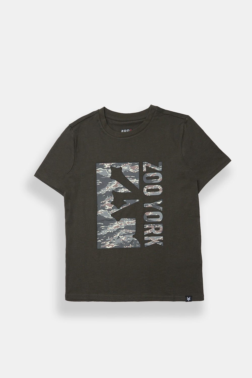 Zoo York Youth Camo Fill Logo Tee Zoo York Youth Camo Fill Logo Tee