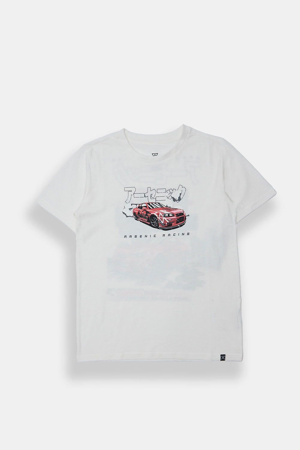Arsenic Youth Speed Racing Graphic Tee Arsenic Youth Speed Racing Graphic Tee