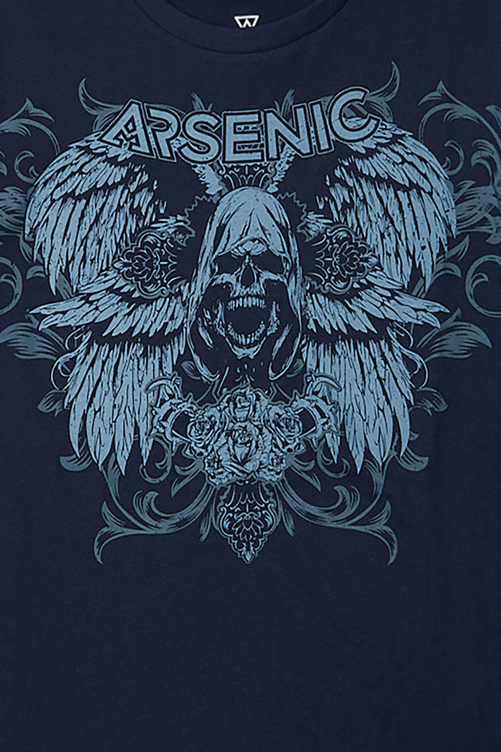Arsenic Youth Winged Reaper Graphic Tee Arsenic Youth Winged Reaper Graphic Tee