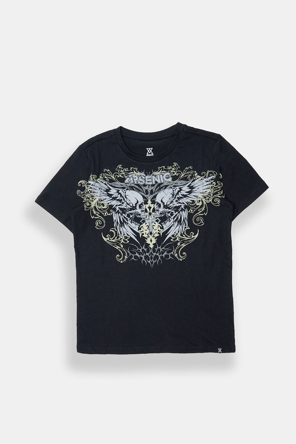 Arsenic Youth Winged Skulls Graphic Tee Arsenic Youth Winged Skulls Graphic Tee