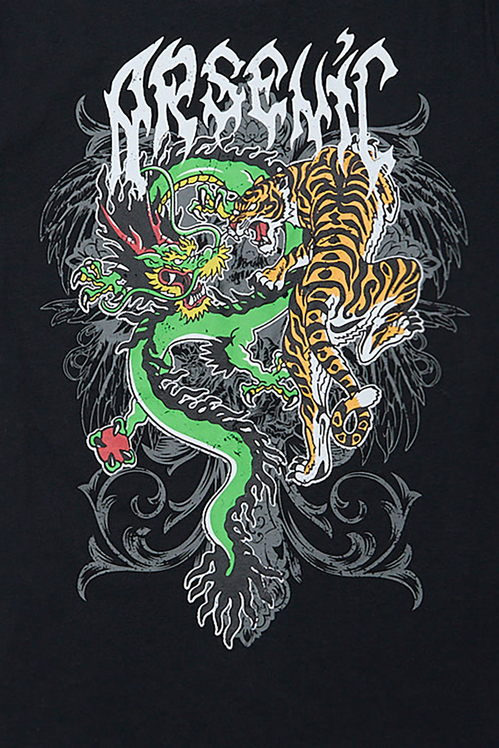 Arsenic Youth Dragon Tattoo Graphic Tee Arsenic Youth Dragon Tattoo Graphic Tee