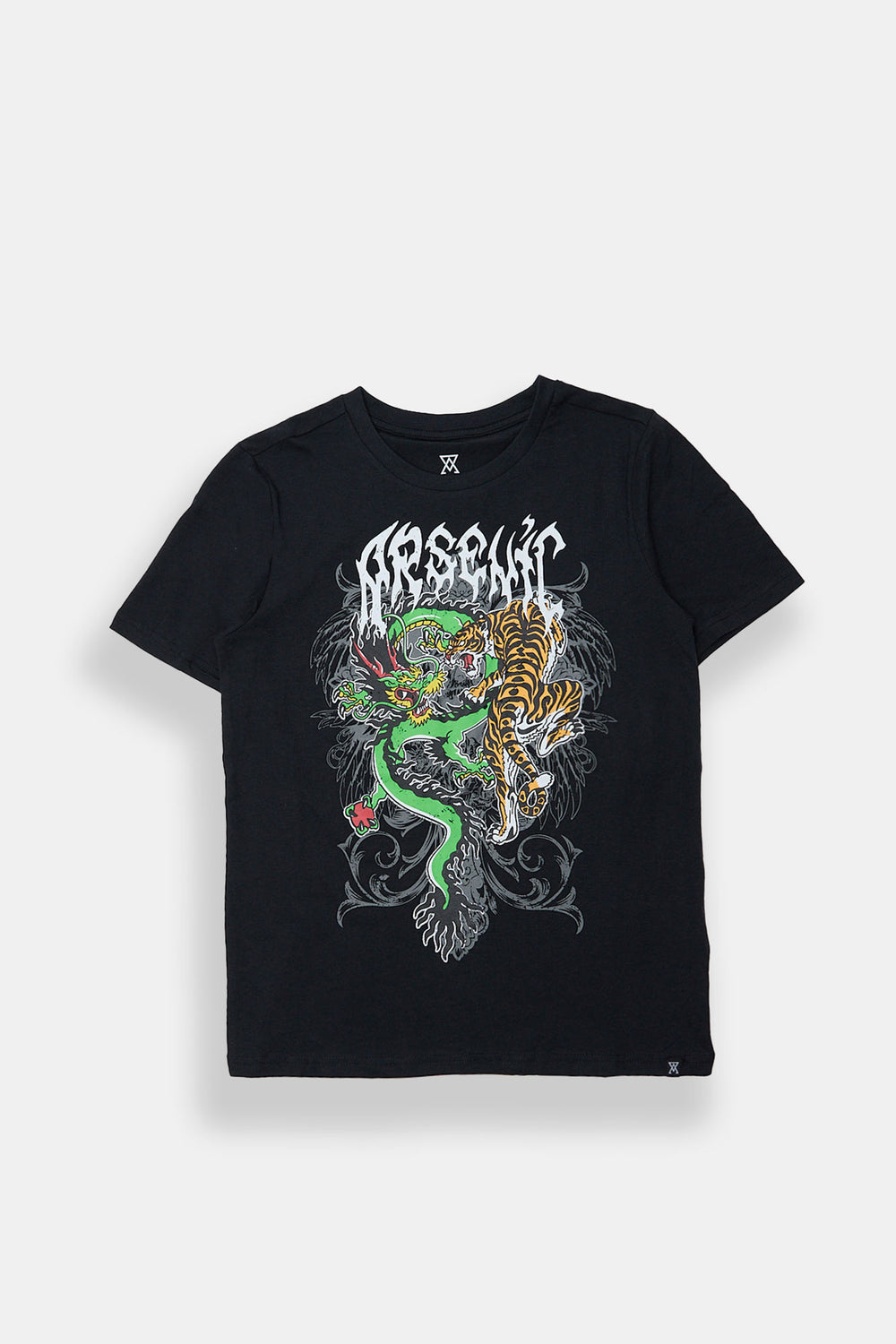 T-shirt imprimé dragon tatouage Arsenic junior T-shirt imprimé dragon tatouage Arsenic junior