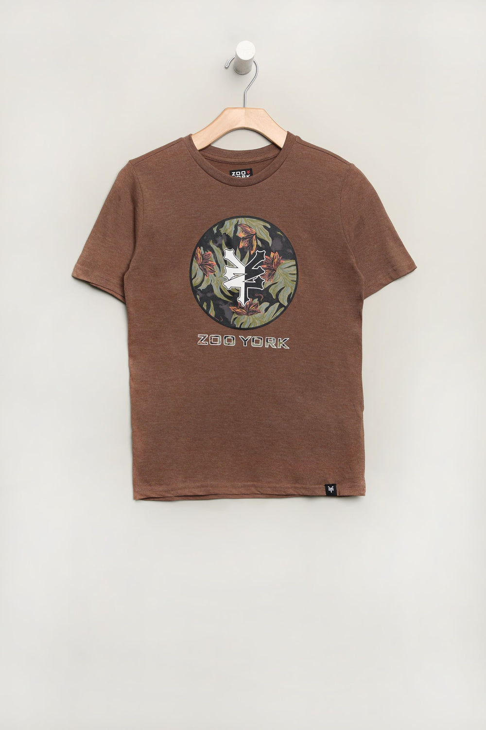 Brown youth outlet shirt