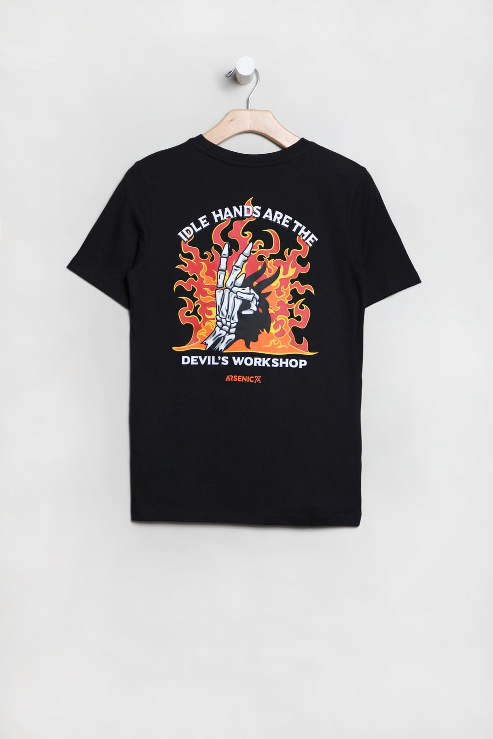 T-Shirt Imprimé Idle Hands Junior Ecossais