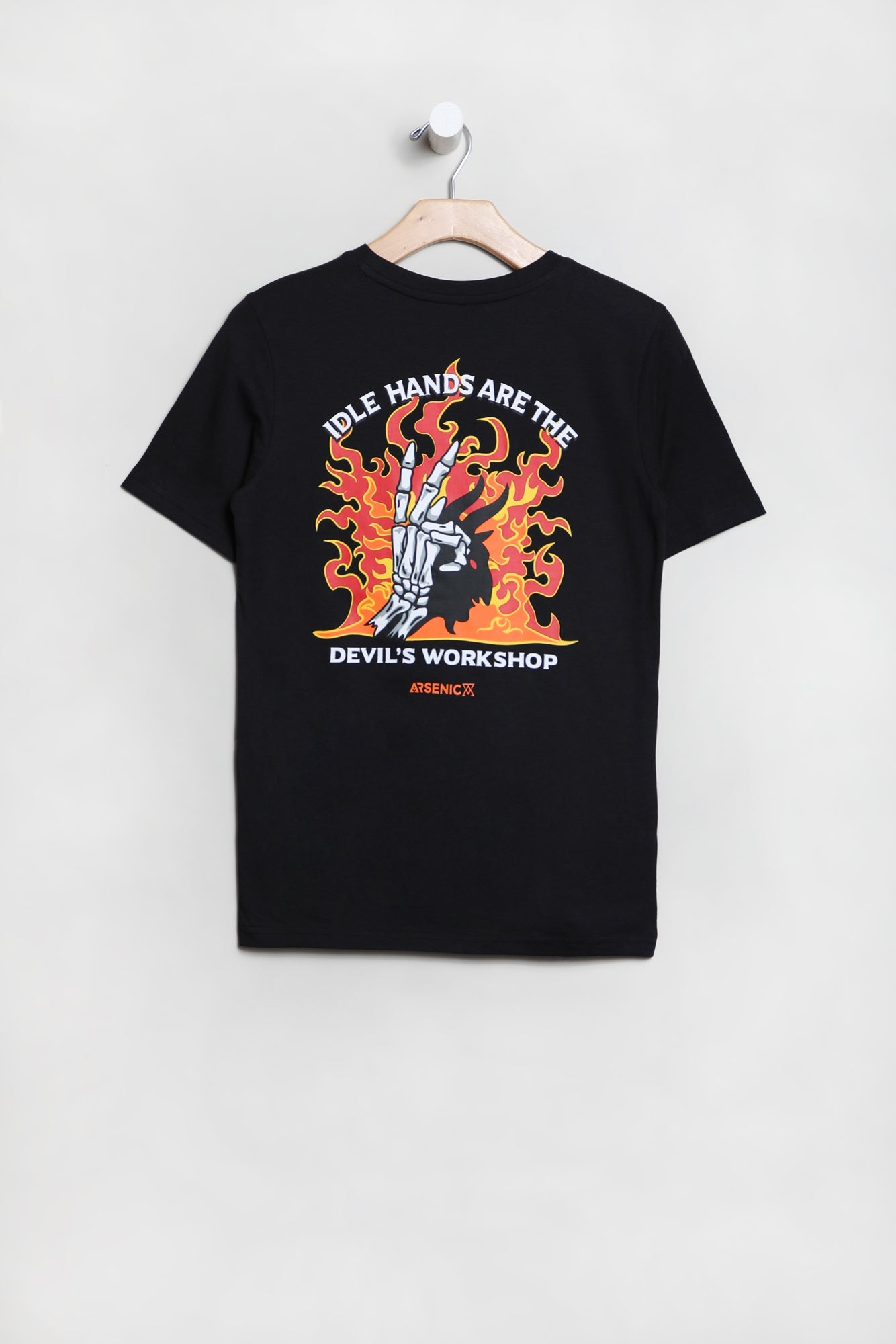 Arsenic Youth Idle Hands T-Shirt - Plaid /