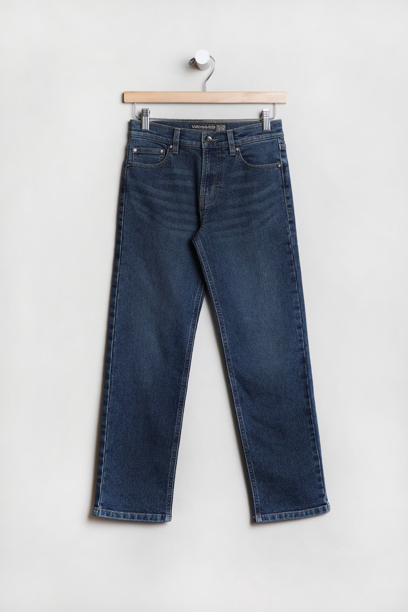 West49 Youth Dark Stone Relaxed Jeans - Navy Blue /