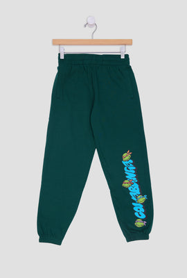 Jogger en molleton imprimé Teenage Mutant Ninja Turtles junior