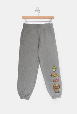 Jogger en molleton imprimé Scooby-Doo junior