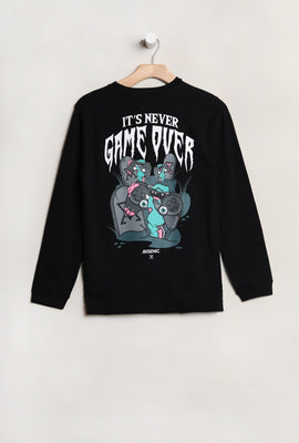 Arsenic Youth It's Never Game Over Long Sleeve Top