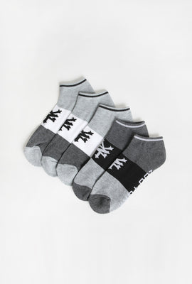 Zoo York Youth 5-Pack No Show Socks
