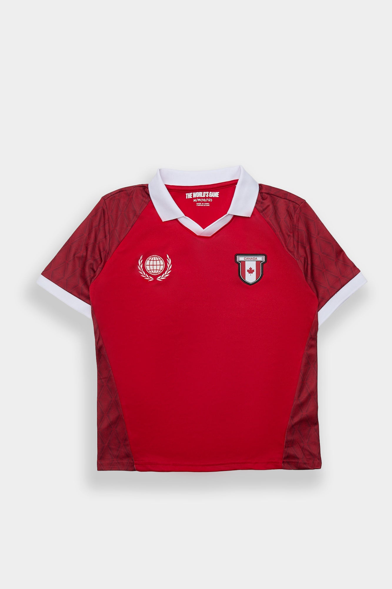 Youth Canada 19 Soccer Jersey - Red /