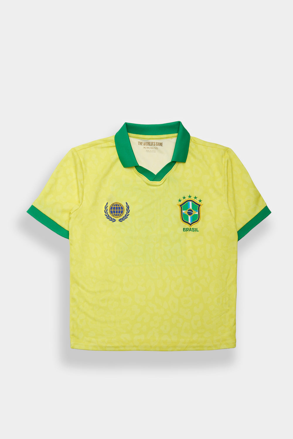 Youth Brasil 10 Soccer Jersey Youth Brasil 10 Soccer Jersey