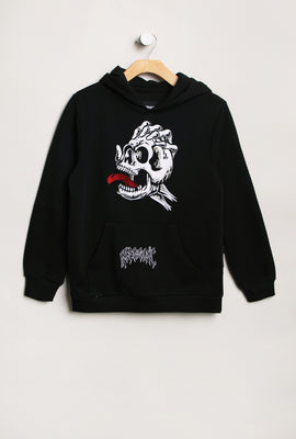 Arsenic Youth Skull Hand Hoodie