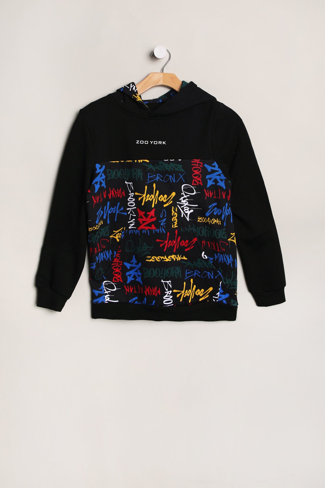 Zoo York Youth Graffiti Print Hoodie - /