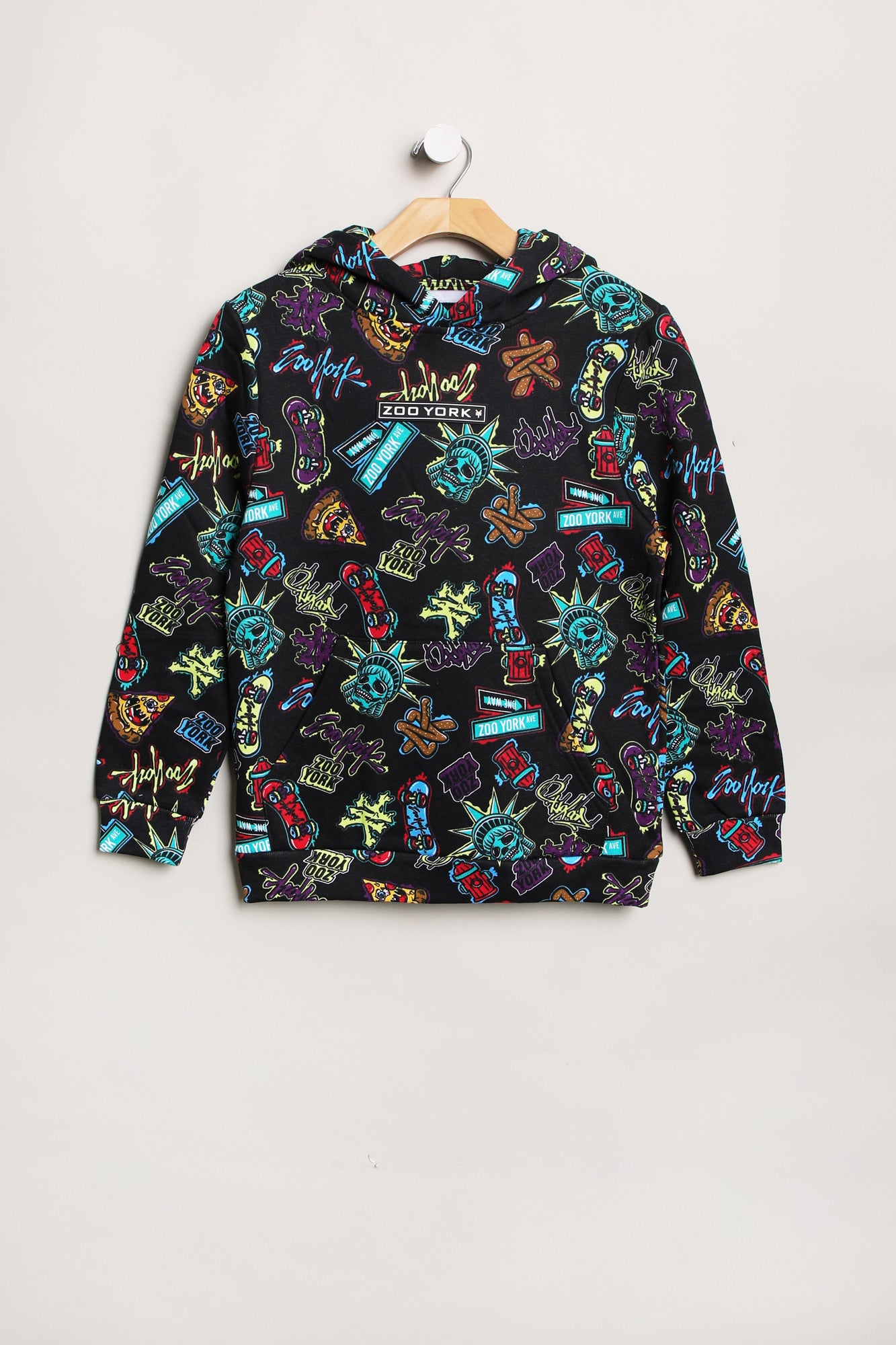 Zoo York Youth Allover Graphic Print Hoodie - /