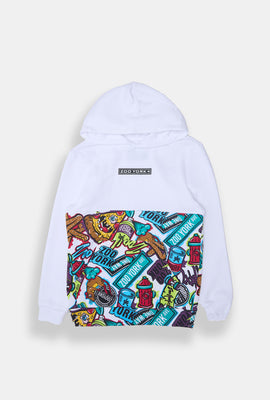 Zoo York Youth Graffiti Print Hoodie