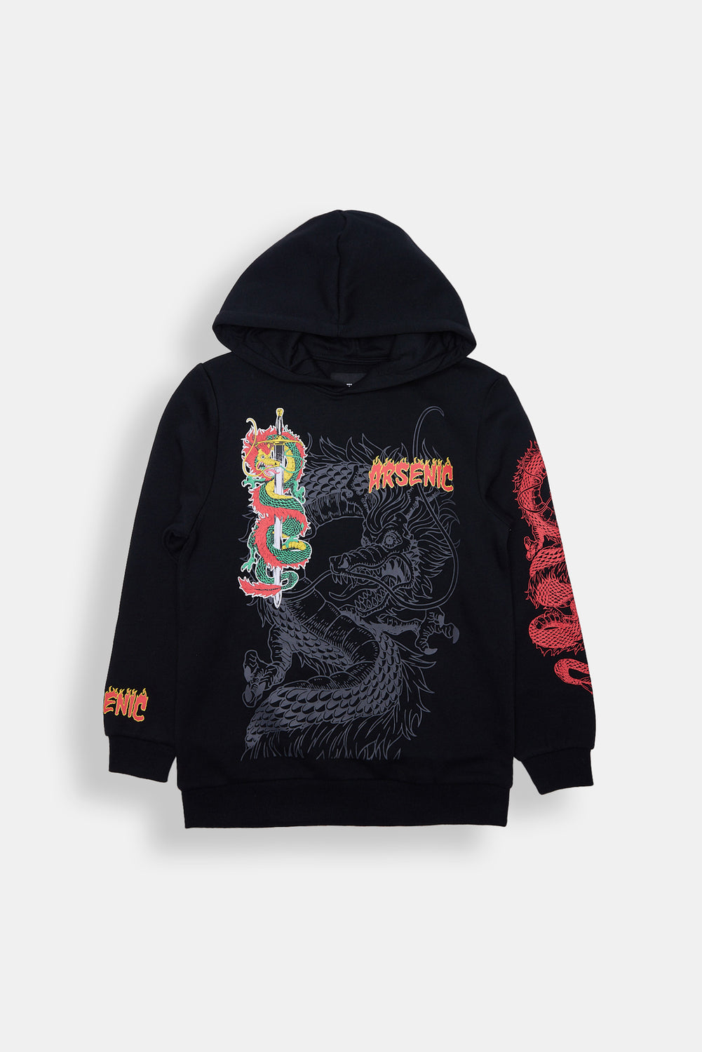 Arsenic Youth Dragon Graphic Hoodie Arsenic Youth Dragon Graphic Hoodie