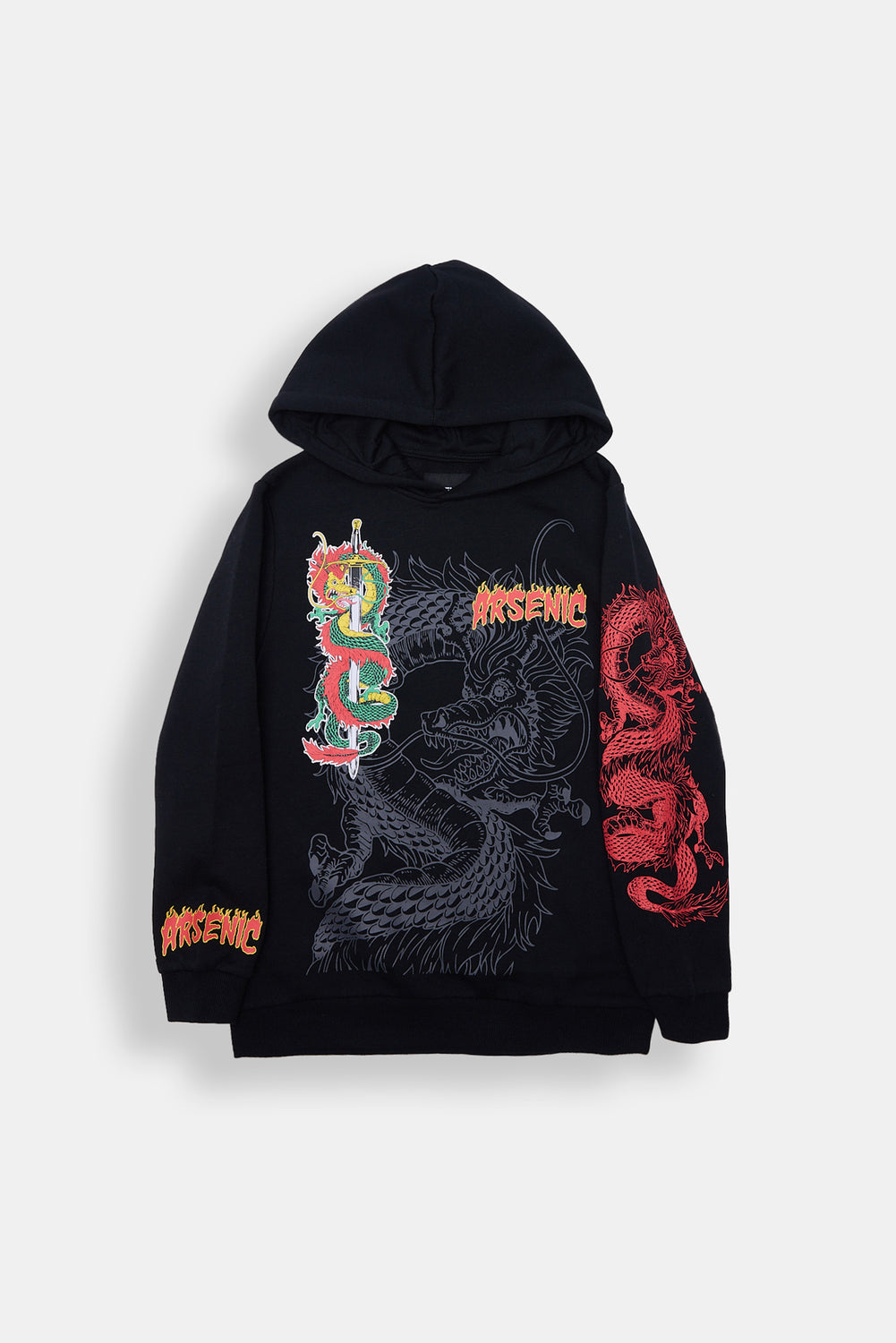 Arsenic Youth Dragon Graphic Hoodie Arsenic Youth Dragon Graphic Hoodie