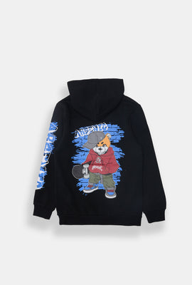 Arsenic Youth Graffiti Bear Hoodie