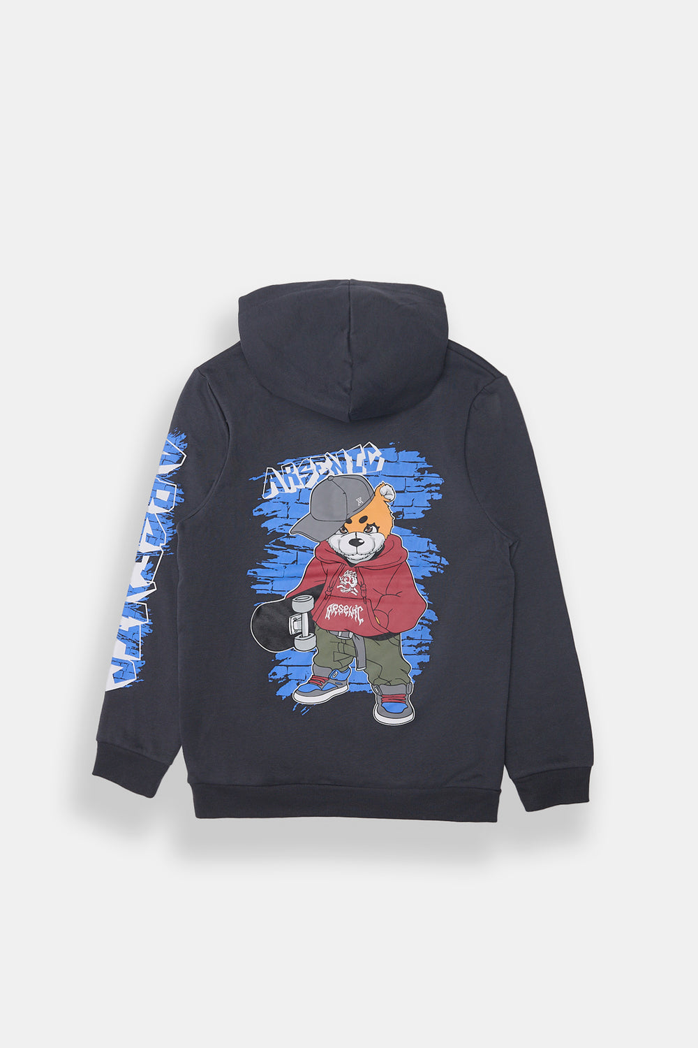 Arsenic Youth Graffiti Bear Hoodie Arsenic Youth Graffiti Bear Hoodie