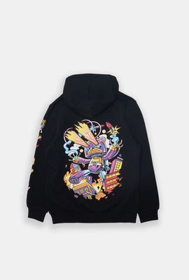 Arsenic Youth Robo Bear Graphic Hoodie