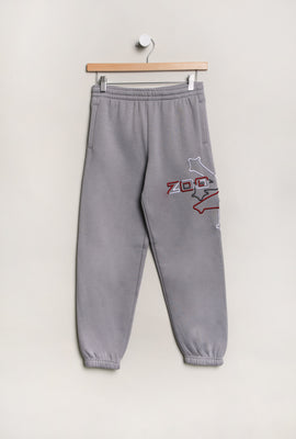 Zoo York Youth 3D Embroidered Logo Sweatpant