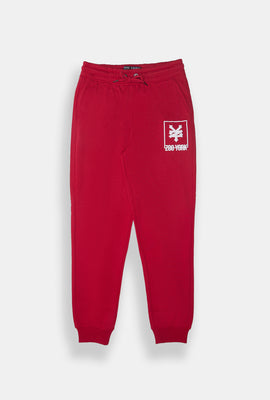 Jogger en molleton logo carré Zoo York junior