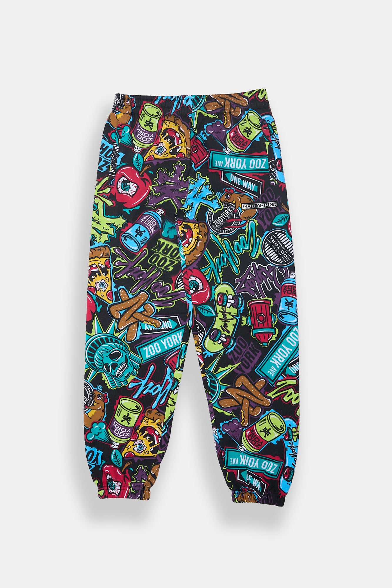 Zoo York Youth Allover Graffiti Print Sweatpant - /