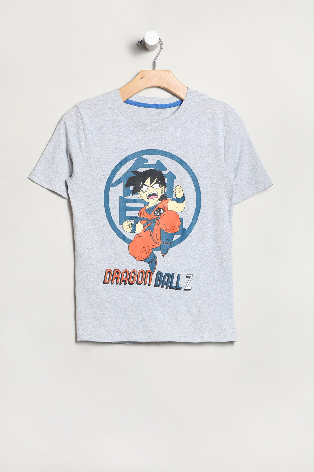 Dragon Ball Z Youth Graphic T-Shirt Heather Grey