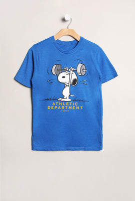 Youth Snoopy Athletic Department T-Shirt