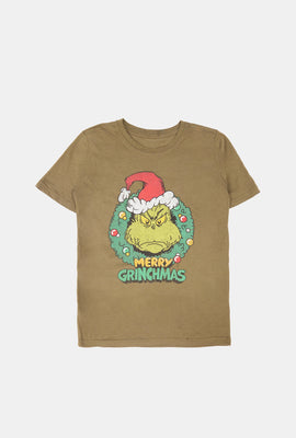 T-shirt imprimé Merry Grinchmas junior