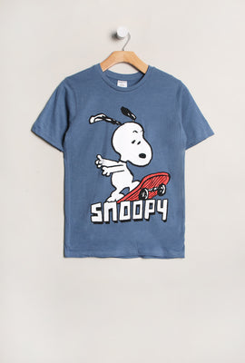 Youth Skateboarding Snoopy T-Shirt