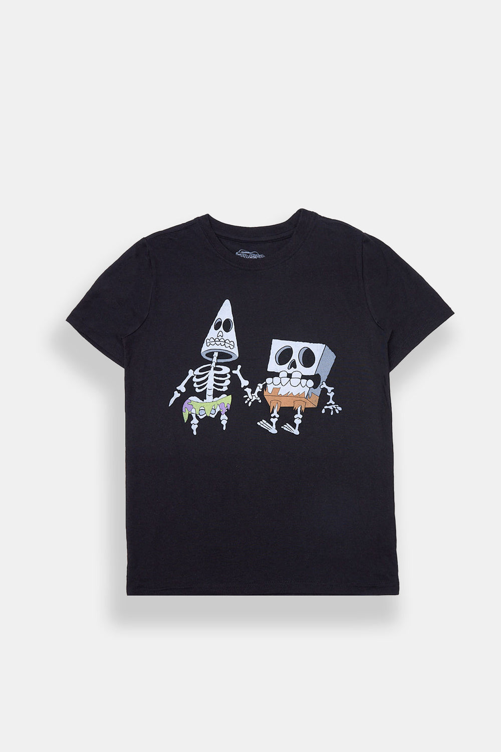 Youth Skeleton SpongeBob & Patrick Graphic T-Shirt Youth Skeleton SpongeBob & Patrick Graphic T-Shirt