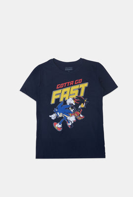 Youth Sonic Gotta Go Fast Graphic T-Shirt