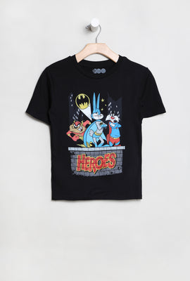 T-Shirt Imprimé Heroes Junior