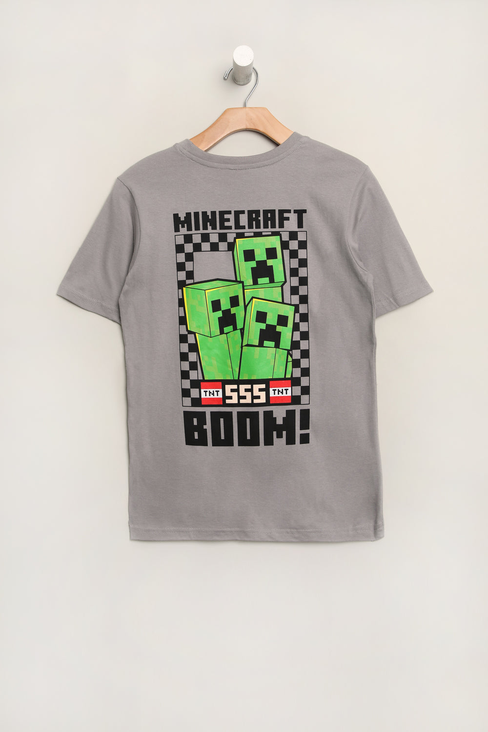 T-Shirt Imprimé Boom Minecraft Junior T-Shirt Imprimé Boom Minecraft Junior