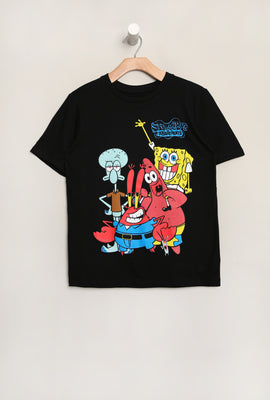 Youth SpongeBob SquarePants Character T-Shirt
