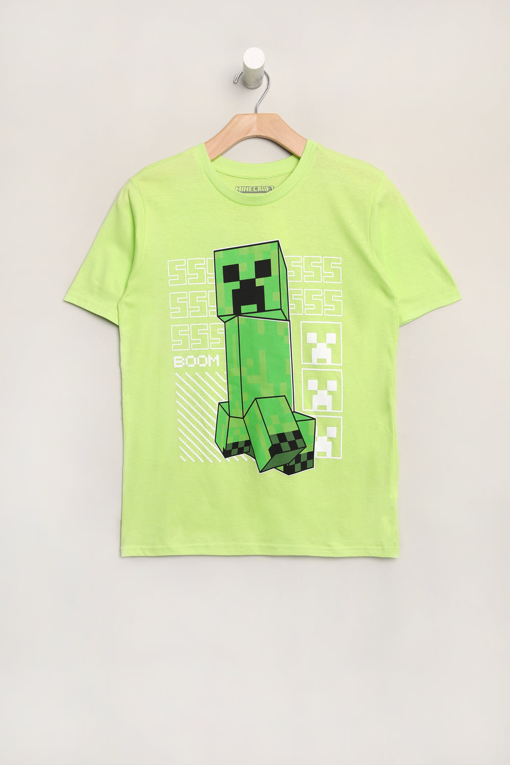 T-Shirt Imprimé SSS Minecraft Junior T-Shirt Imprimé SSS Minecraft Junior