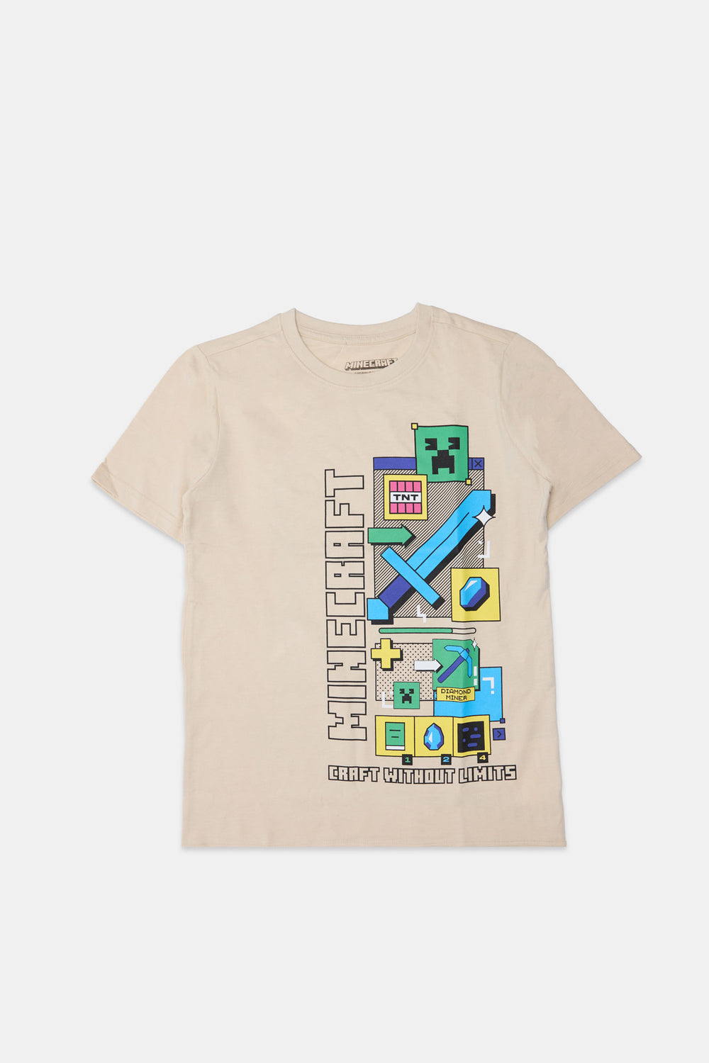 T-shirt imprimé Without Limits Minecraft junior T-shirt imprimé Without Limits Minecraft junior