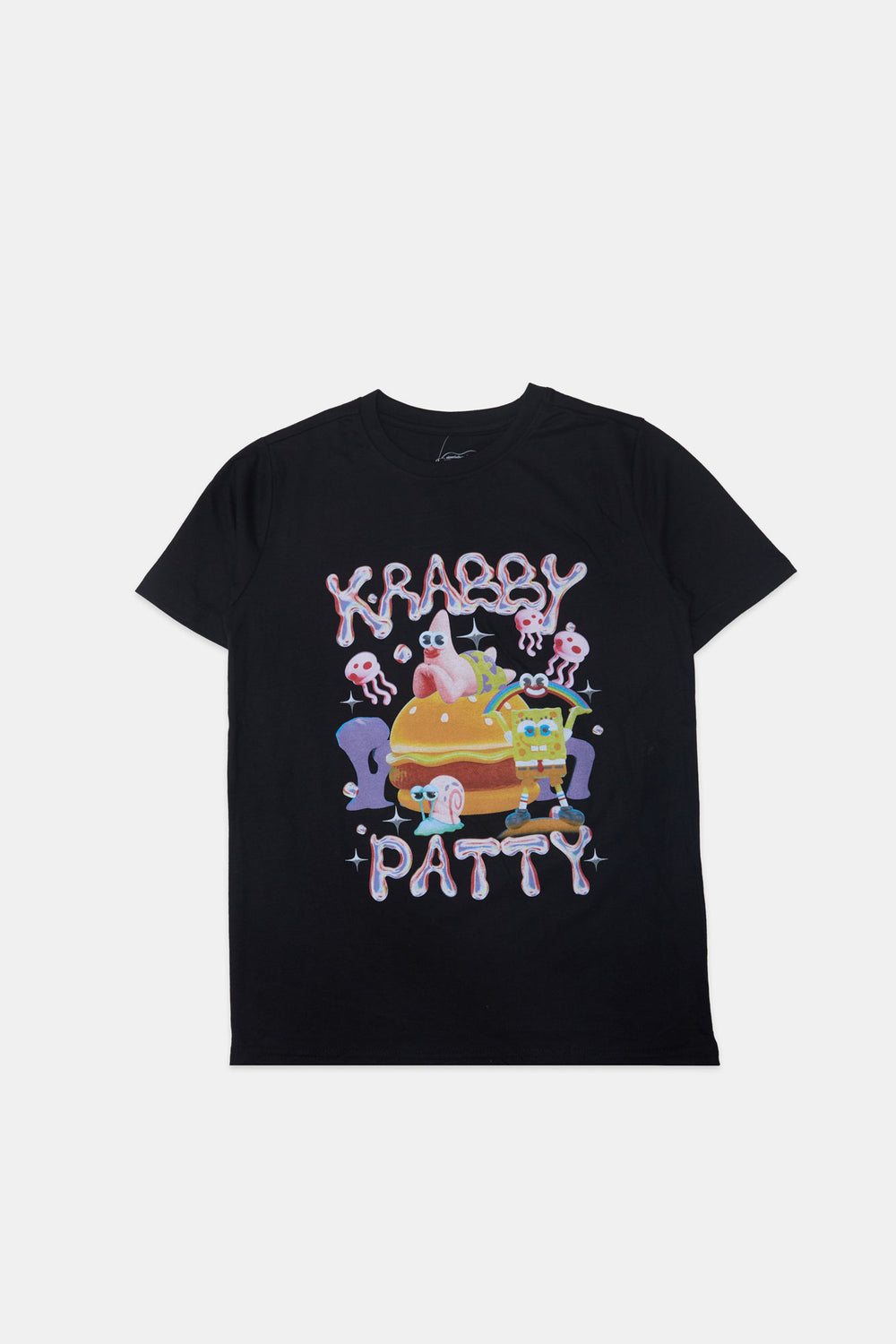 T-shirt imprimé Krabby Patty Bob l'Éponge junior T-shirt imprimé Krabby Patty Bob l'Éponge junior