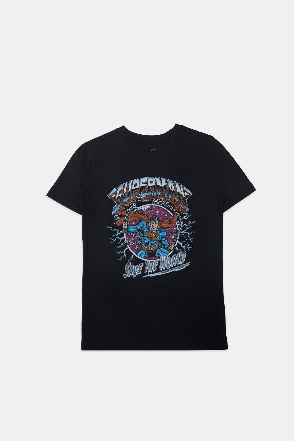 T-shirt imprimé Superman Man of Steel junior T-shirt imprimé Superman Man of Steel junior