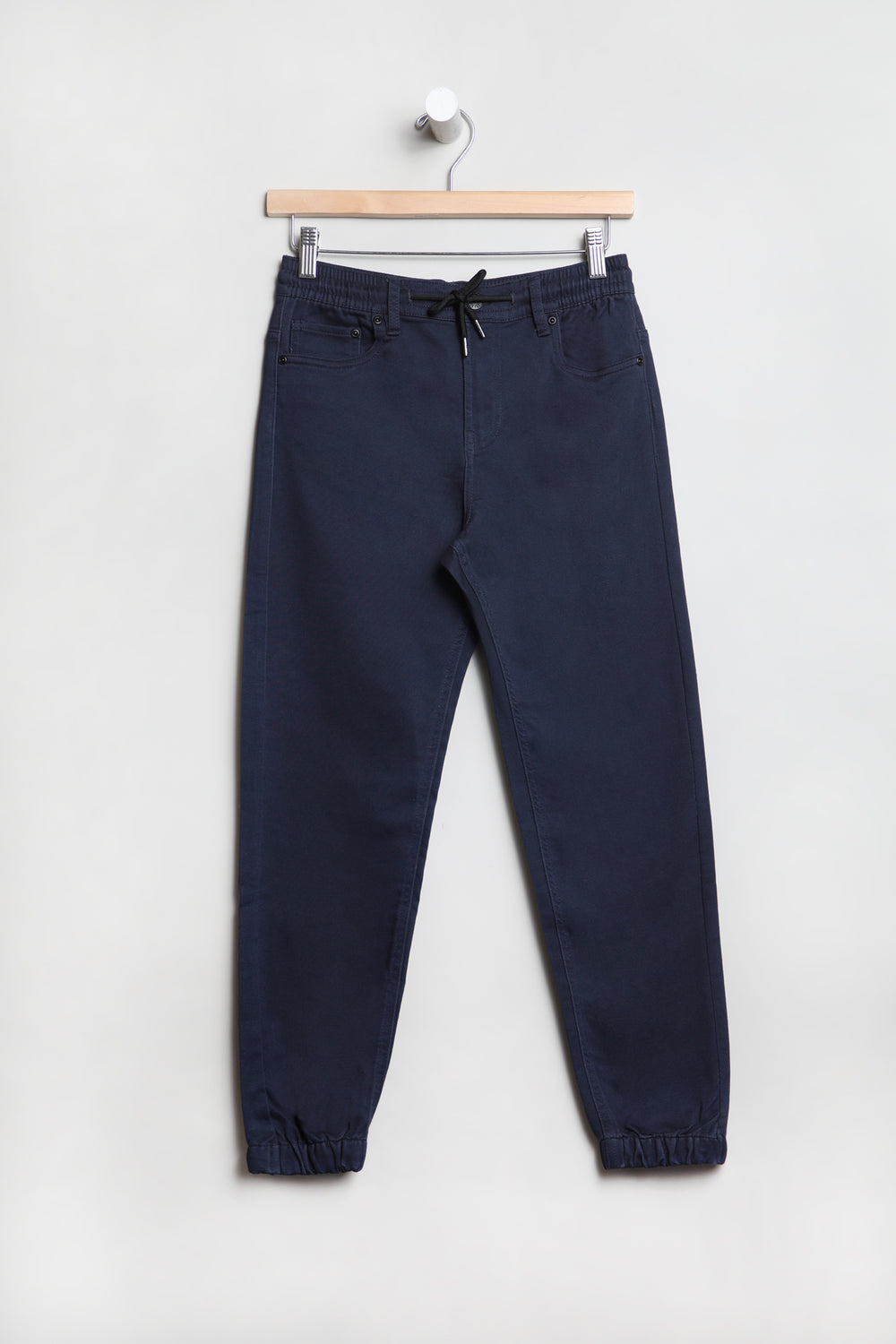Jogger En Denim Doux Coupe Ample Zoo York Junior Marine