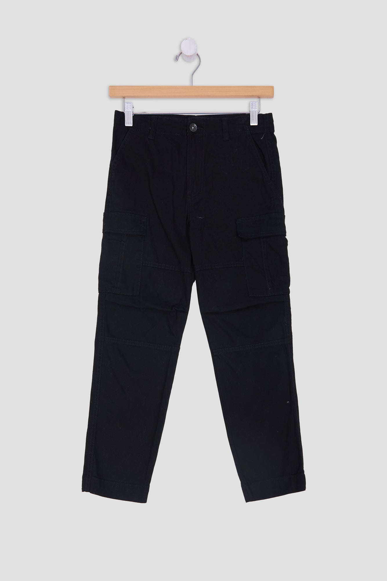 Arsenic Youth Twill Cargo Pant - Black /