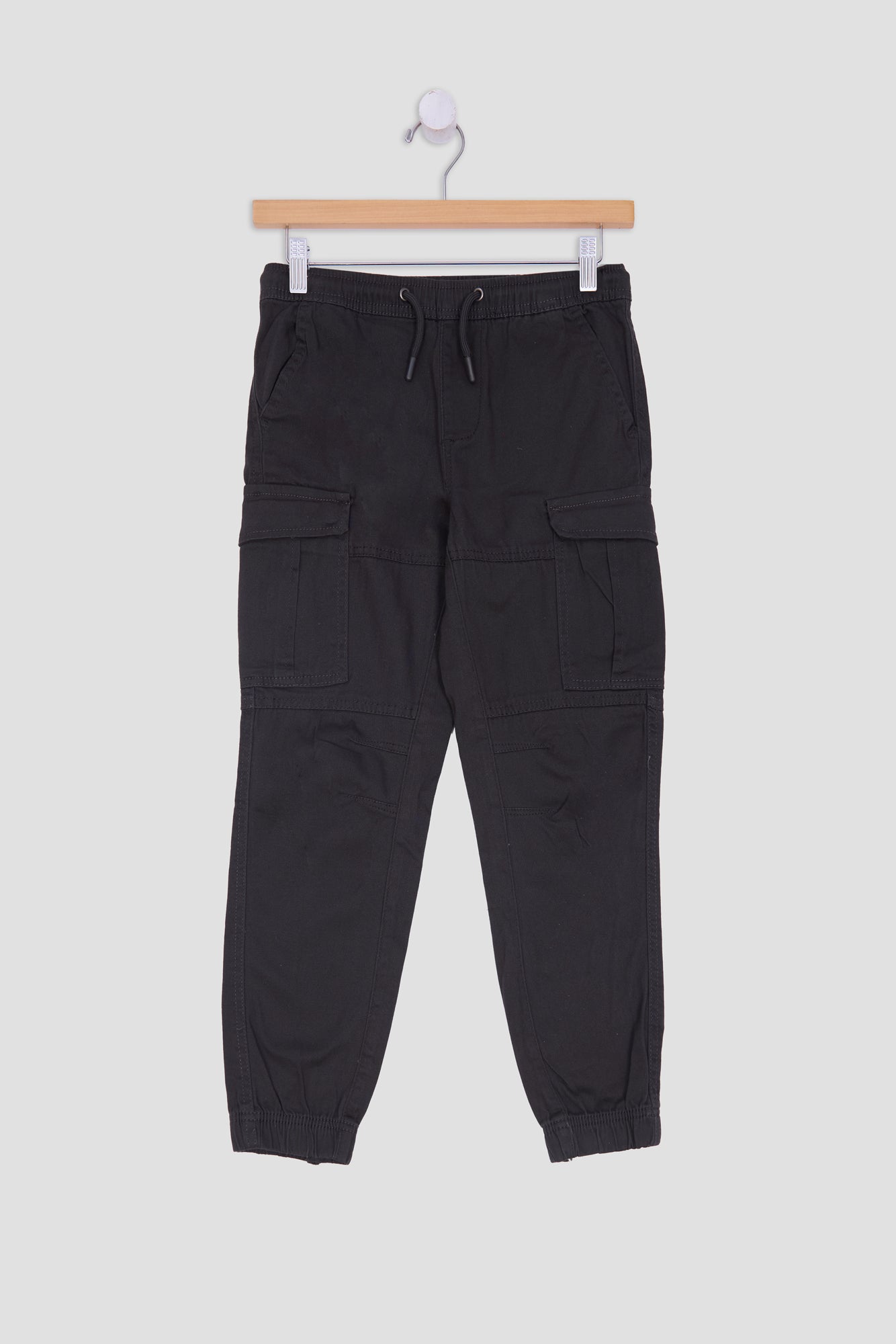 Arsenic Youth Twill Cargo Jogger - Charcoal /