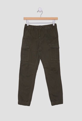 Arsenic Youth Twill Cargo Jogger