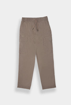 Pantalon cargo en sergé ultra ample Arsenic junior