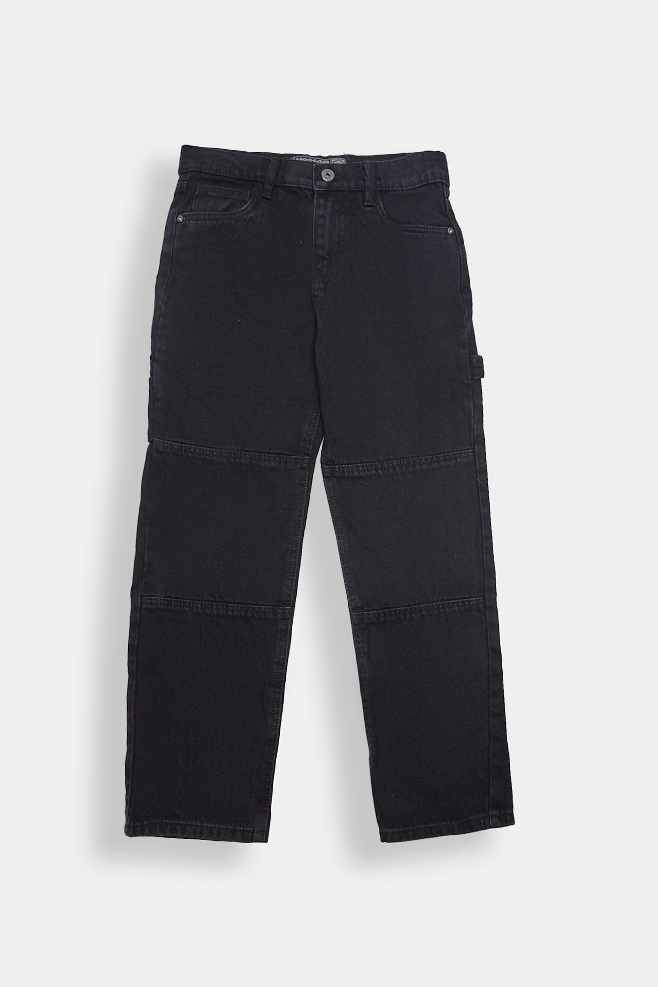 West49 Youth Cut & Sew Black Carpenter Jeans - /