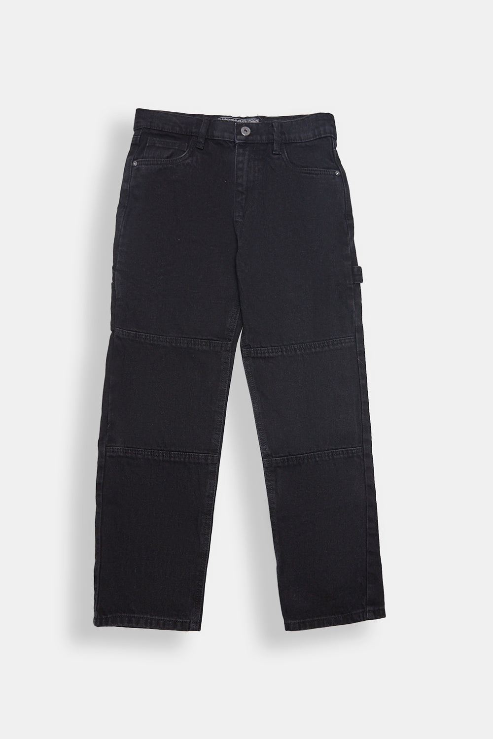 West49 Youth Cut & Sew Black Carpenter Jeans West49 Youth Cut & Sew Black Carpenter Jeans