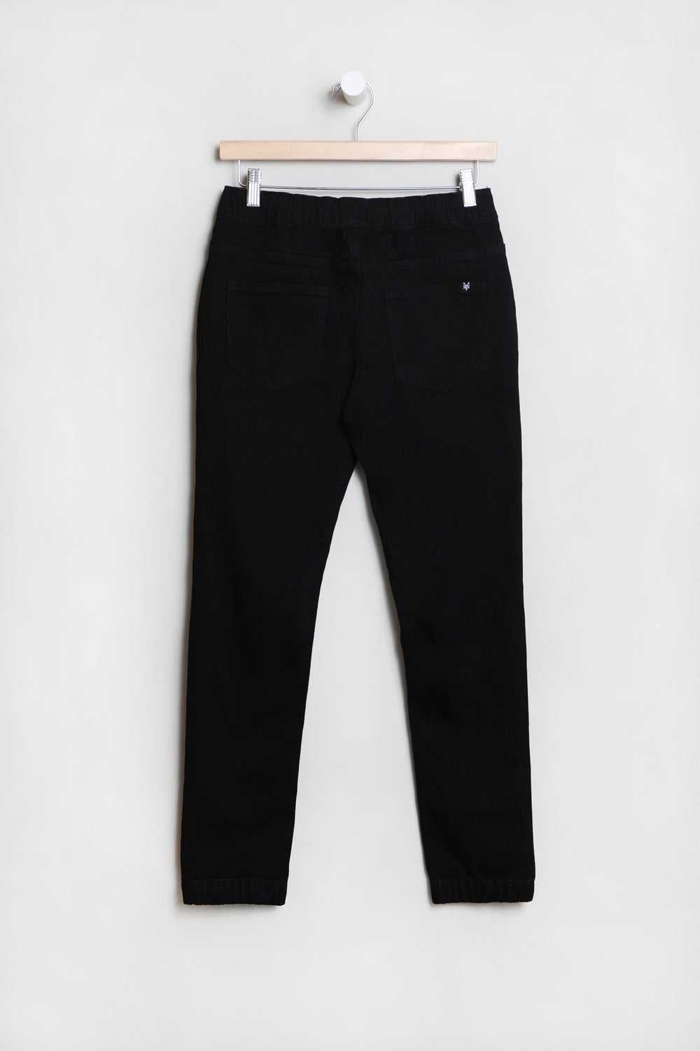 Jogger En Denim d'Aspect Usé Zoo York Junior Noir