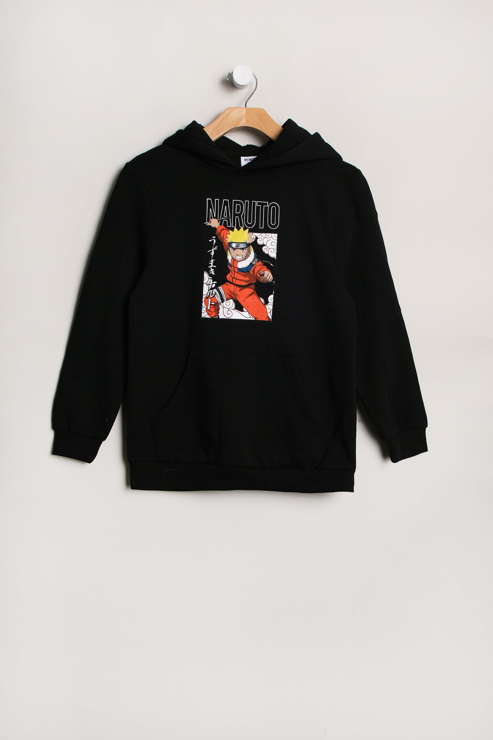 Youth Naruto Graphic Hoodie Black S 7 8